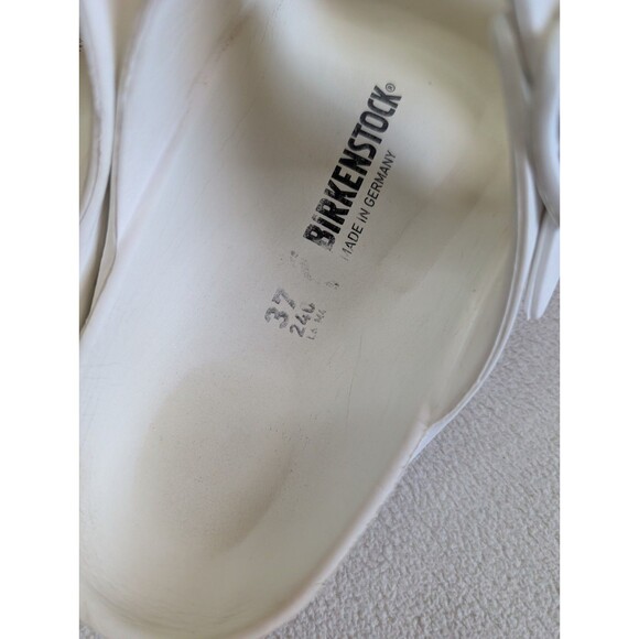 Birkenstock Arizona Essentials EVA Slide Antique White Women's Size 37 US 6.5 - Picture 5 of 8